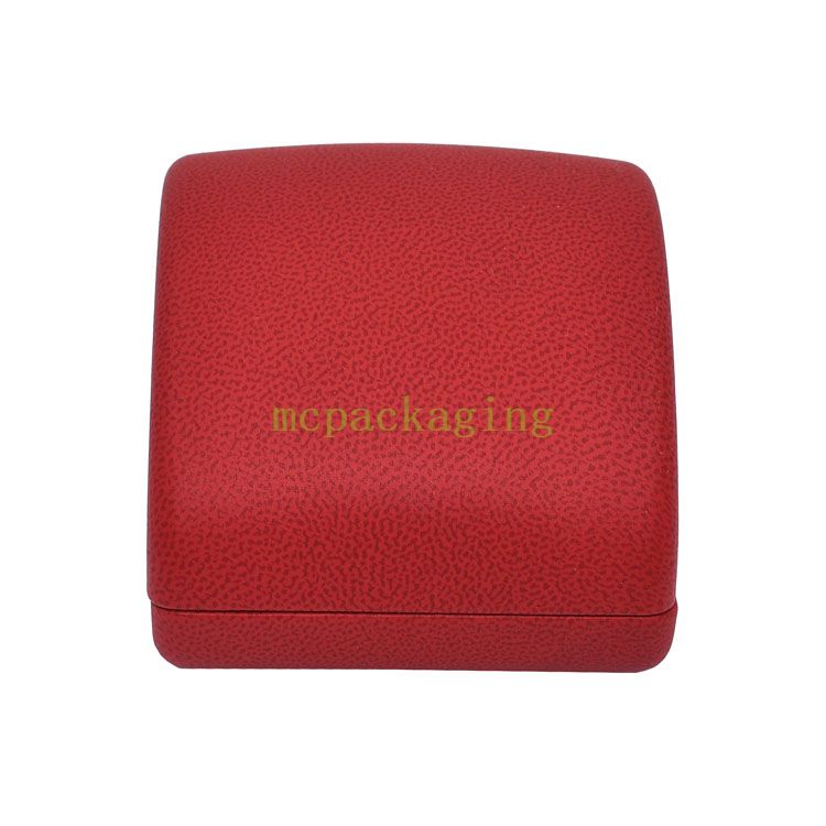 Boîte à bijoux rangement Bracelet collier boucle d'oreille étui poignée en Satin carré papier carton cadeau coulissant marron emballage boîte bijoux