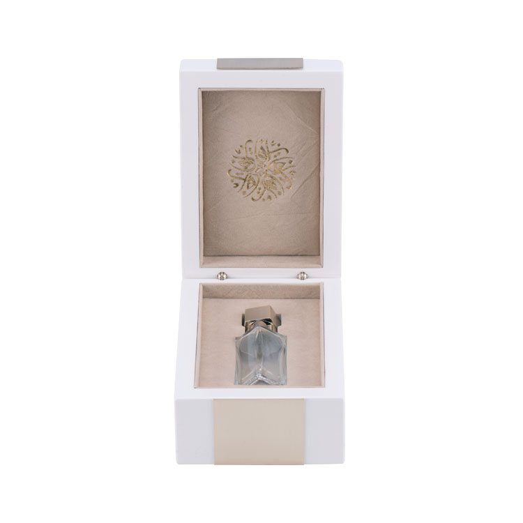 Décoration de plaque en métal doré rose de style arabe, boîte de parfum de 15ml