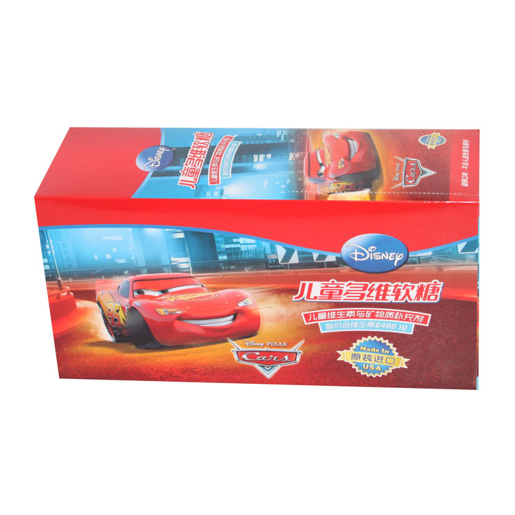 Impression de logo personnalisée Impression en carton PDQ Papier de comptoir affichage de bureau ondulé