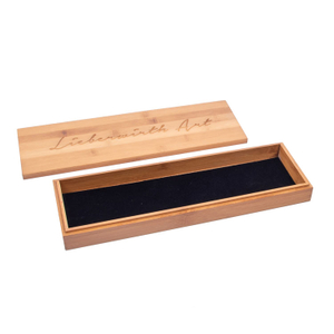 Boîte de cachette d'herbe en bois en bambou avec récipient de rangement de plateau roulant pour stocker les accessoires fumeurs