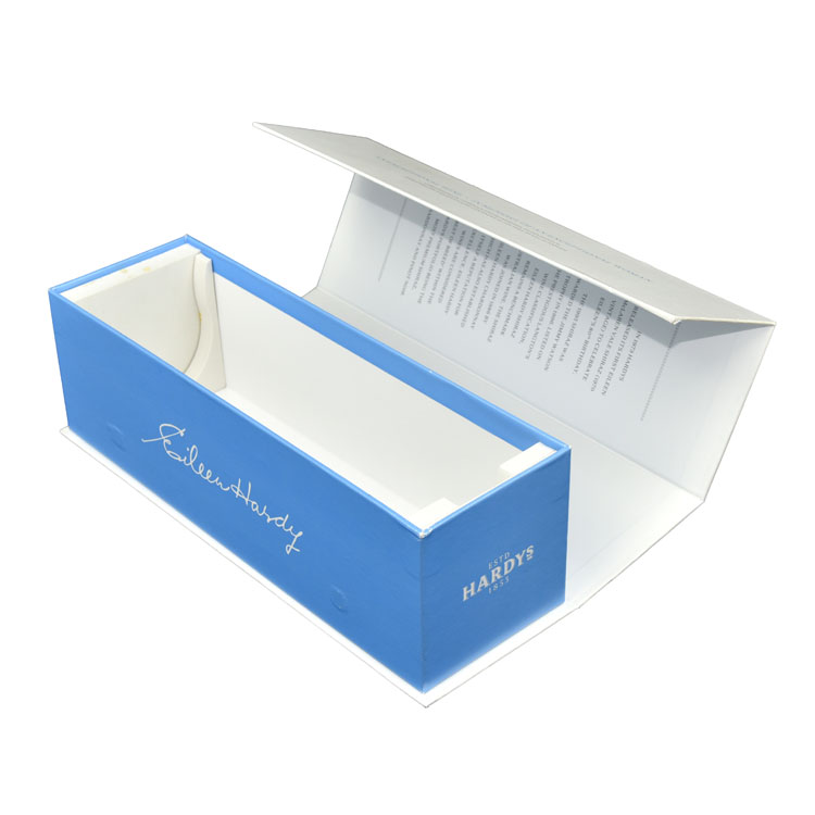 Boîte aimant de logo personnalisée Prêt à expédier grand coffret cadeau de luxe noir avec boîte de fermeture magnétique