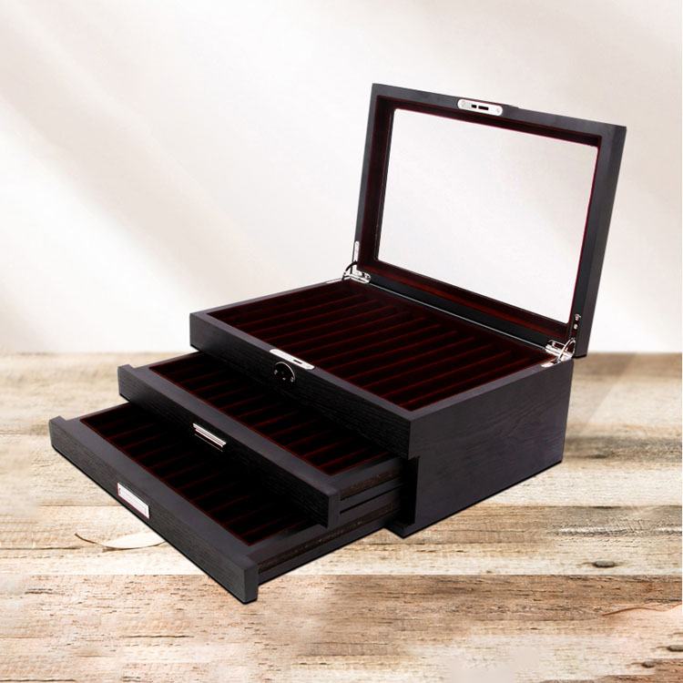 Pour un stylo en bois à haut brillant avec boîte