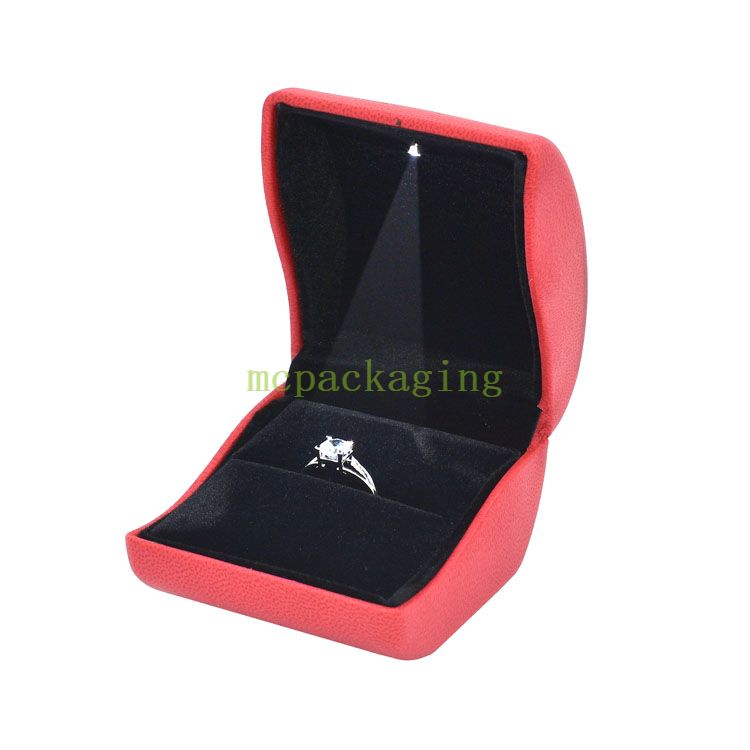 Boîte à bijoux rangement Bracelet collier boucle d'oreille étui poignée en Satin carré papier carton cadeau coulissant marron emballage boîte bijoux