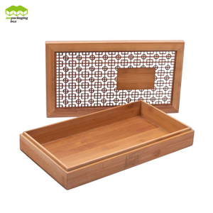 Boîte cadeau Bamboo Clean Bamboo Clean Clear Luxury avec couvercle pour bijoux