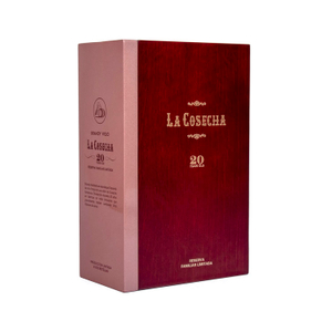 Bouteille en verre de cognac Flip Flap boîte en bois de vin