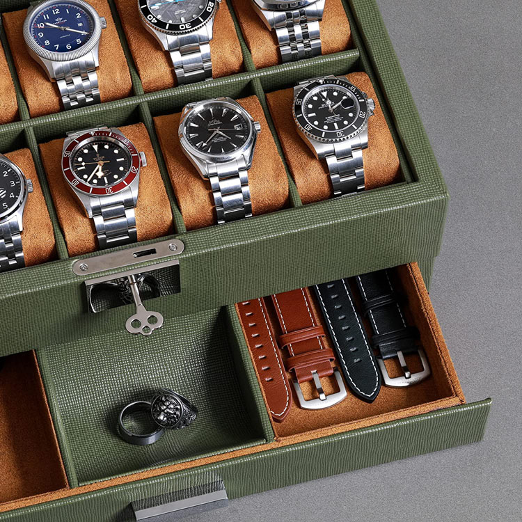 Boîtes de présentation de montre en bois, coffret de montres, boîte de montre en bois de luxe