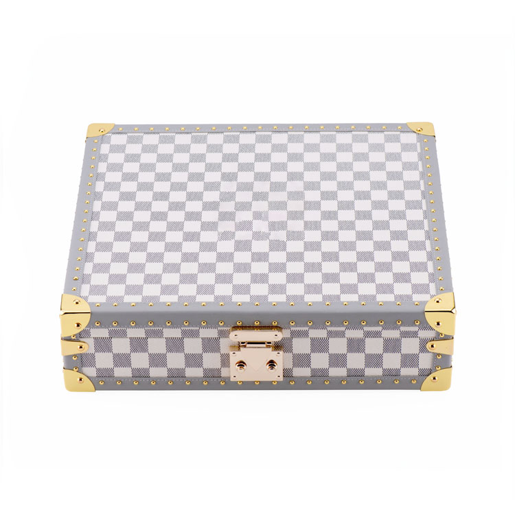 Machine diffuseur de roseaux étiquette en bois cuir acrylique rose bataille expédition Piano laque boîte de parfum en bois