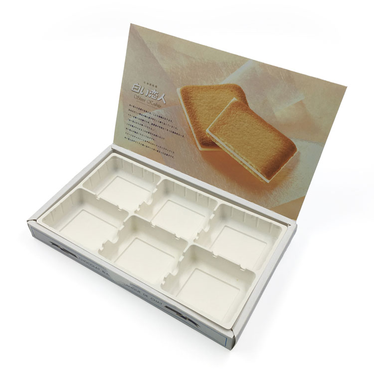 Faveur des femmes diverses tasses Windows remplissant la texture du petit-déjeuner tarte japonais Boîtes d'emballage en carton imprimé japonais