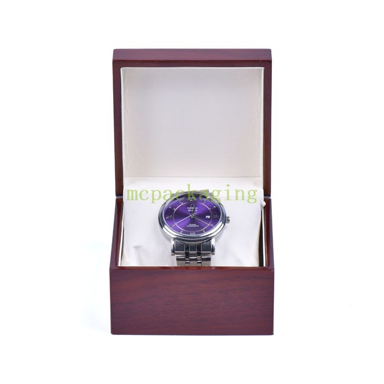 Boîte en bois personnalisée en usine, Logo personnalisé de luxe, boîte d'emballage de montre en bois personnalisée, boîte en bois