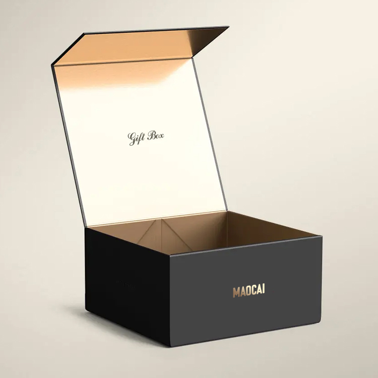 Boîte cadeau magnétique rigide recyclable personnalisé