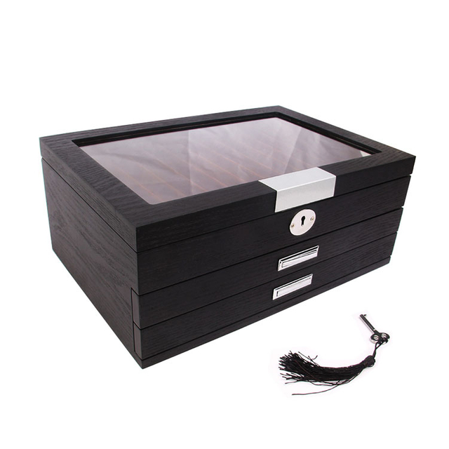 Pour un stylo en bois à haut brillant avec boîte