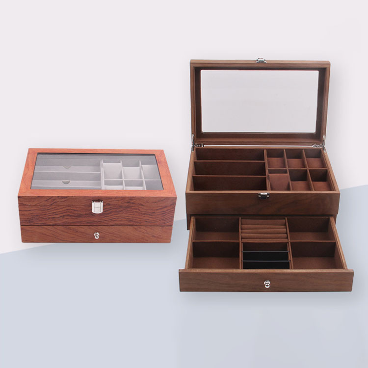 Lunettes à cocktail Champagne en bois