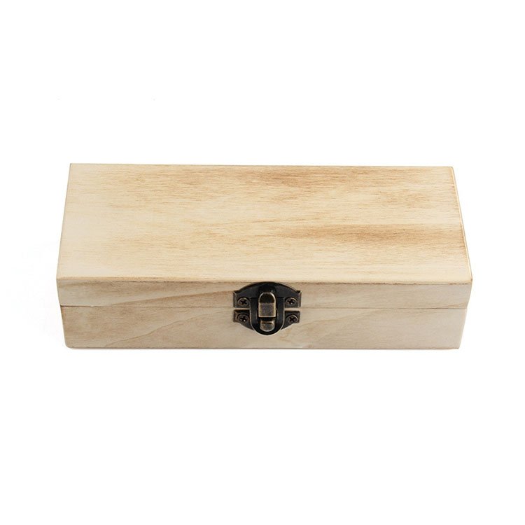 Cadeau en bois articulé avec un couvercle de verre en bois Cuisttes de verres à grains