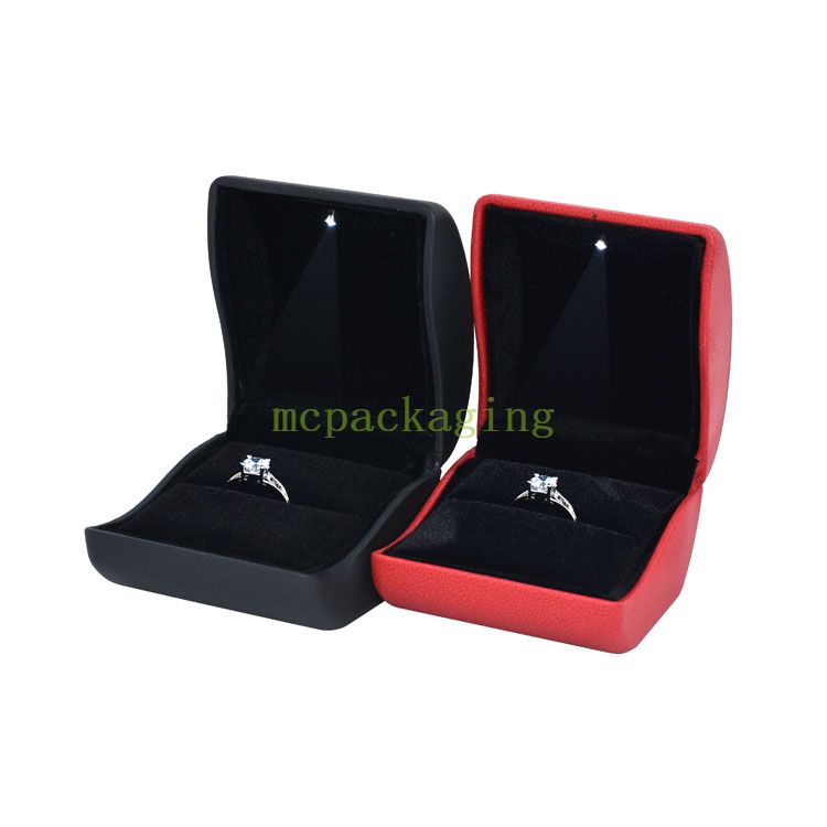Boîte à bijoux rangement Bracelet collier boucle d'oreille étui poignée en Satin carré papier carton cadeau coulissant marron emballage boîte bijoux
