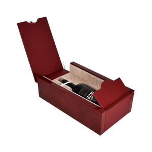 Panneaux d'extrémité imprimés Habillement de forme Souvenir Sacs réutilisables Collection de chocolats aléatoires Boîte de vin en bois