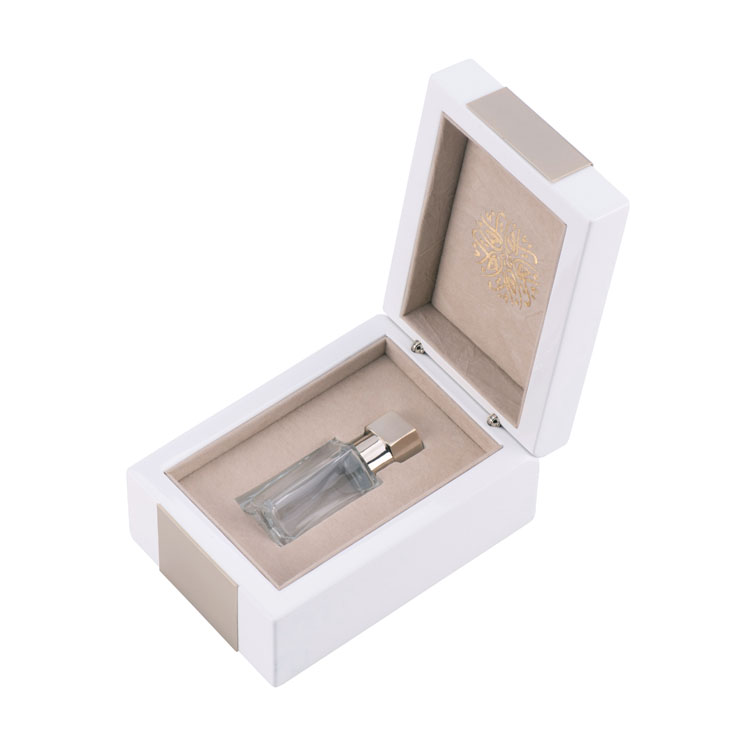 Décoration de plaque en métal doré rose de style arabe, boîte de parfum de 15ml