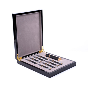 Paint piano blanc de luxe personnalisé Boîte en bois MDF pour parfum de rangement
