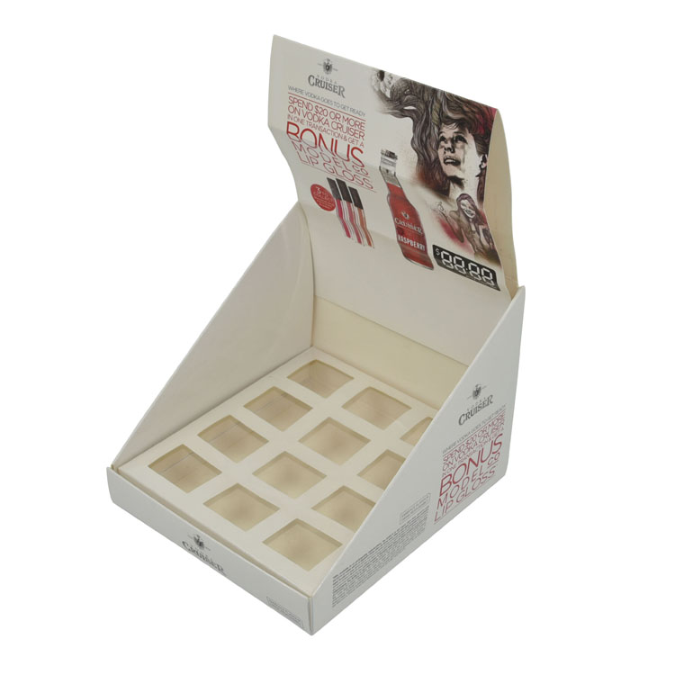 PDQ en carton PDQ COMPRESTOP COMPTOP Table