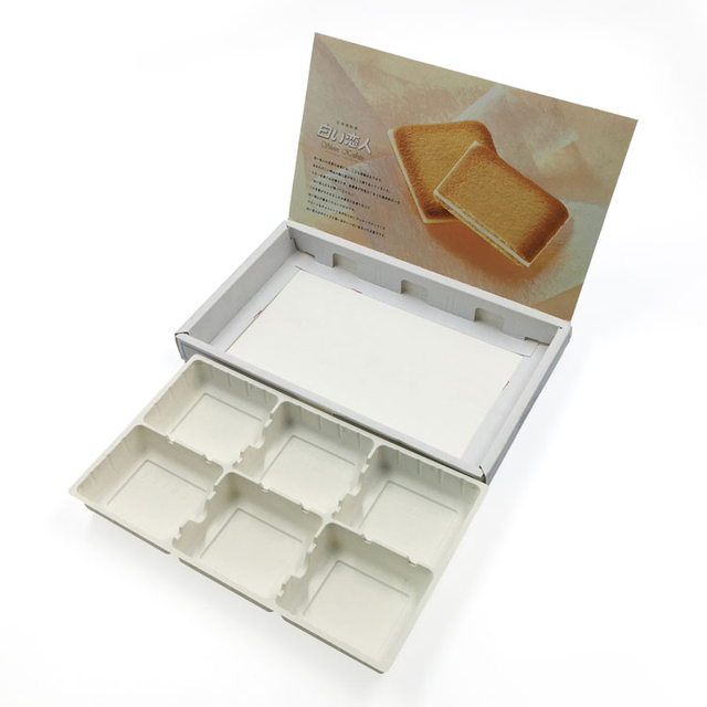 Faveur des femmes diverses tasses Windows remplissant la texture du petit-déjeuner tarte japonais Boîtes d'emballage en carton imprimé japonais