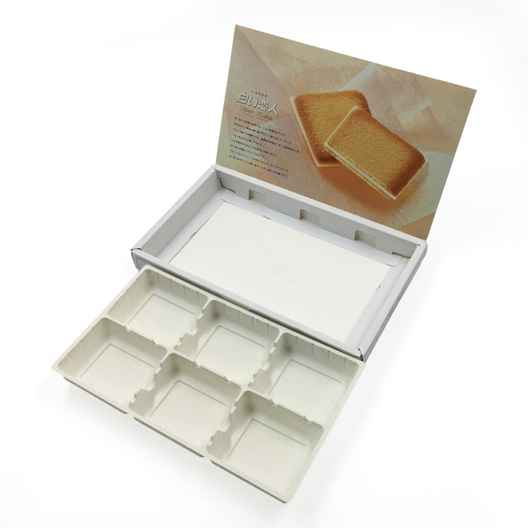 Faveur des femmes diverses tasses Windows remplissant la texture du petit-déjeuner tarte japonais Boîtes d'emballage en carton imprimé japonais