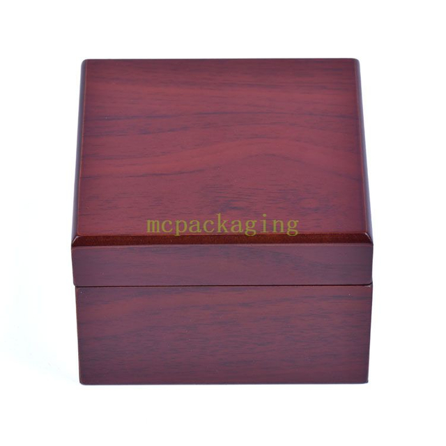 Boîte en bois personnalisée en usine, Logo personnalisé de luxe, boîte d'emballage de montre en bois personnalisée, boîte en bois