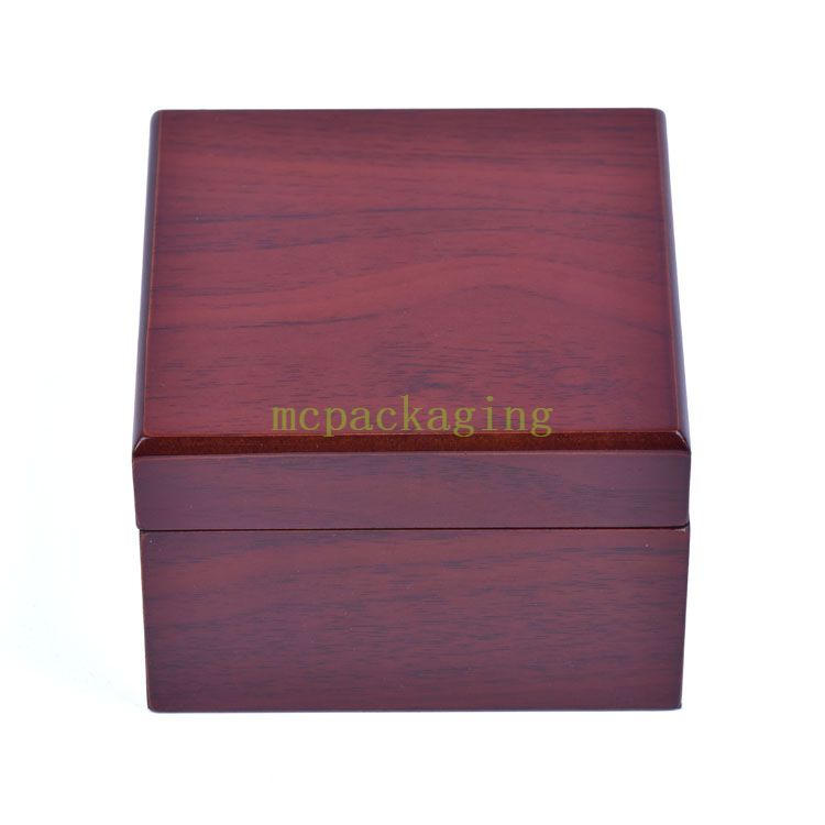 Boîte en bois personnalisée en usine, Logo personnalisé de luxe, boîte d'emballage de montre en bois personnalisée, boîte en bois