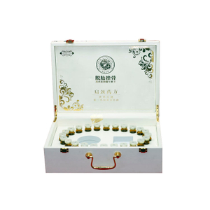 Organisez une boîte de cadeau à huile essentielle à huile essentielle à huile essentielle en cuir blanc en cuir blanc en cuir blanc en cuir blanc essentiel