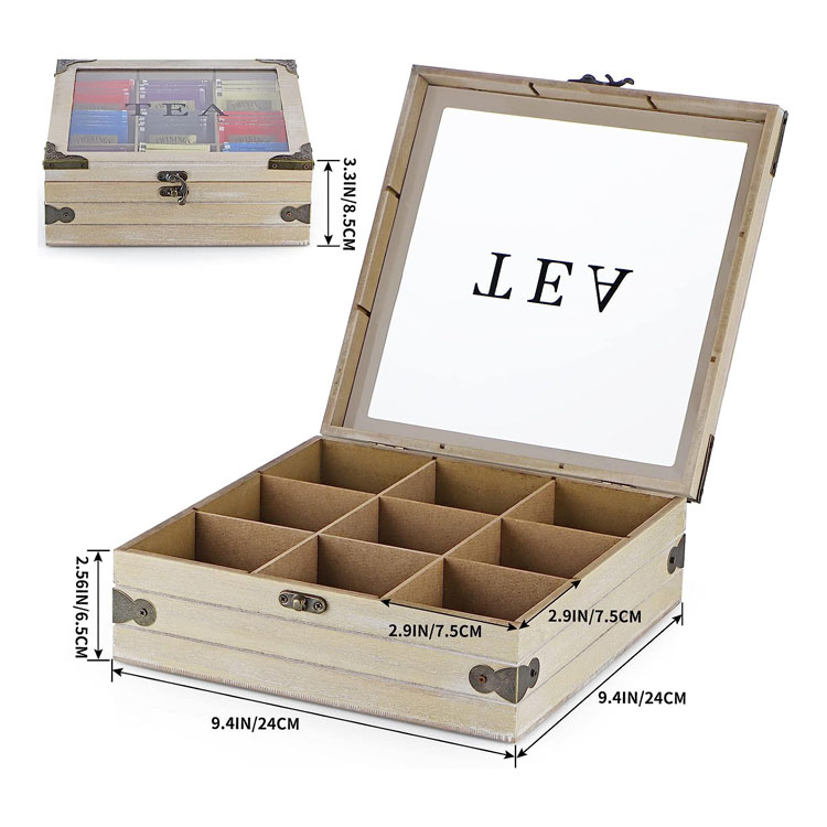 KSA JEDDAH Saison en bois antique lipton the box the rangement the the Ali baba set Box Wood