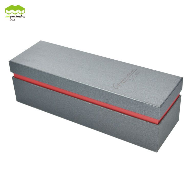 Boîte-cadeau en papier imprimé en carton 1 bouteille