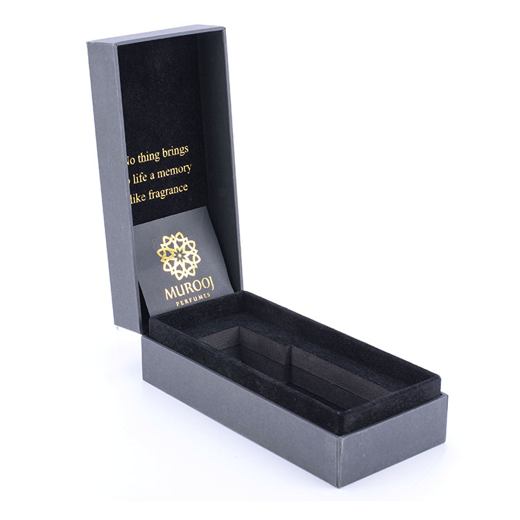 Woodbox Factory Perfume personnalisé Perfume Sample d'emballage cadeau pour parfum Box Box Factory personnalisé