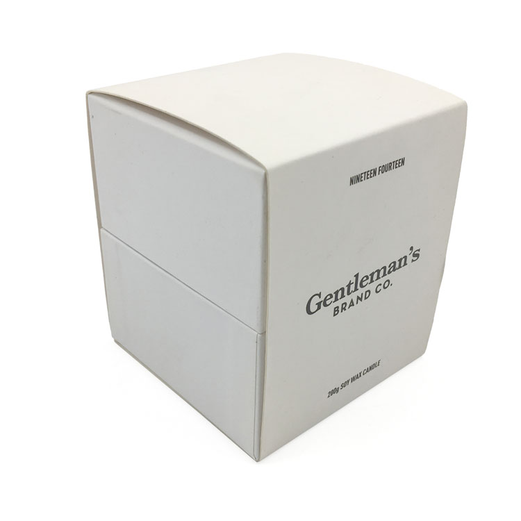 Boîtes d'expédition en carton noir logo personnalisé pour les petites entreprises