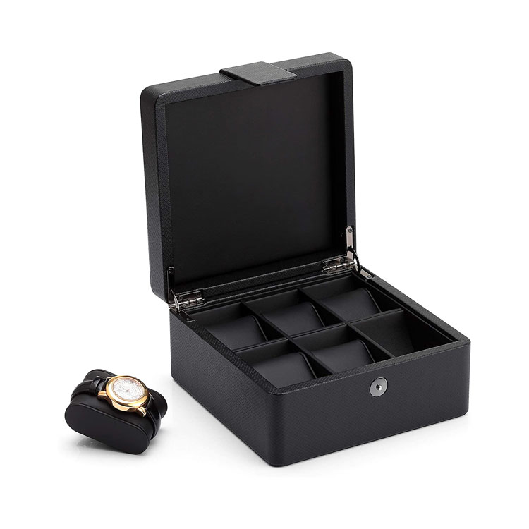 Meilleur prix Organisateur de cadeaux en bois-boîte de montre en bois de luxe