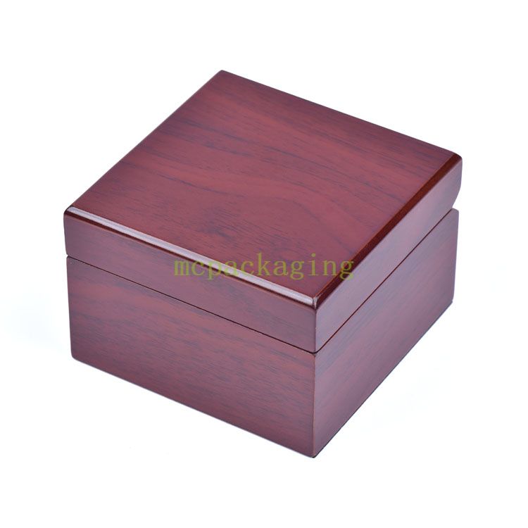 Boîte en bois personnalisée en usine, Logo personnalisé de luxe, boîte d'emballage de montre en bois personnalisée, boîte en bois