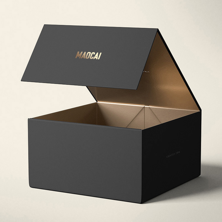 Boîte cadeau magnétique rigide recyclable personnalisé
