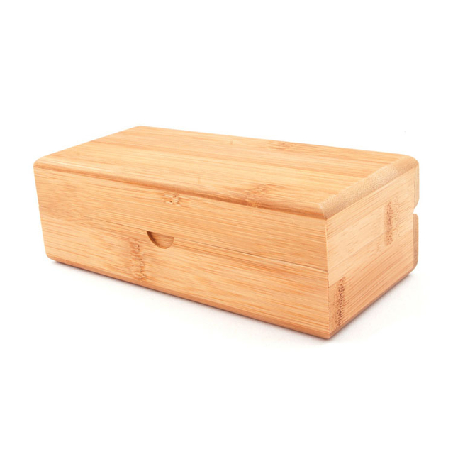 Verres boisés hommes femmes 6 emplacements bois avec emballage en bois haut pour les lunettes de soleil en verre har