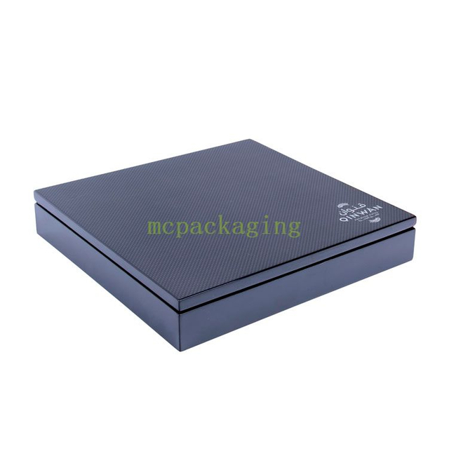 KSA JEDDAH Saison en gros Piano Lacquer Boîte d'emballage cadeau de chocolat de luxe en bois