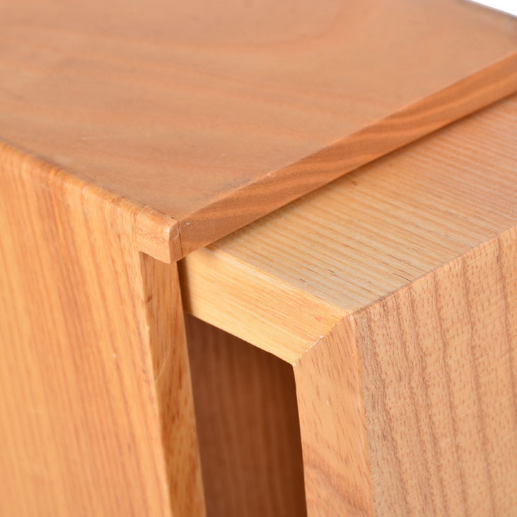 Luxury Custom Wooden sans tasse Whisky Glass Box pour cadeau d'emballage en bois cadeau