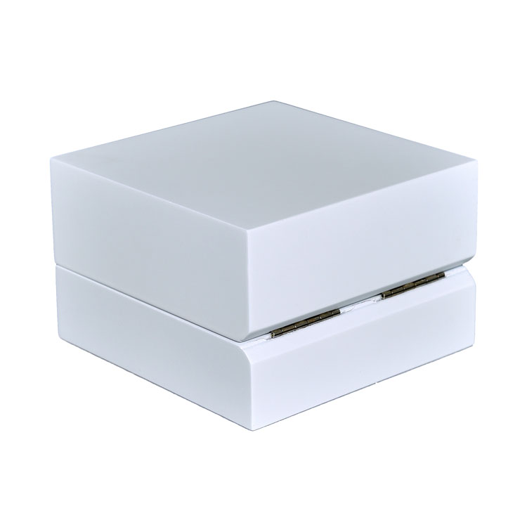 Paint Matte White Matte en acier inoxydable Laser Gravé Perfume haut de gamme Perfume Emballage